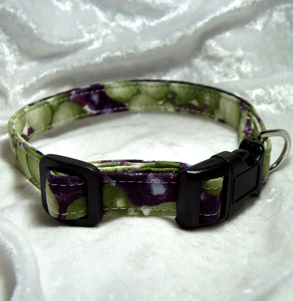 Wine Country Dog collar